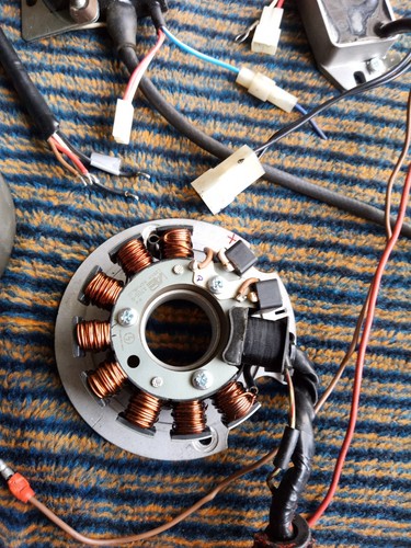 Lichtmaschine elektr zündung - elektr.,