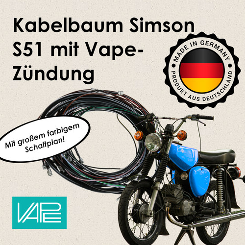 Kabelbaum für simson s51 - simson,